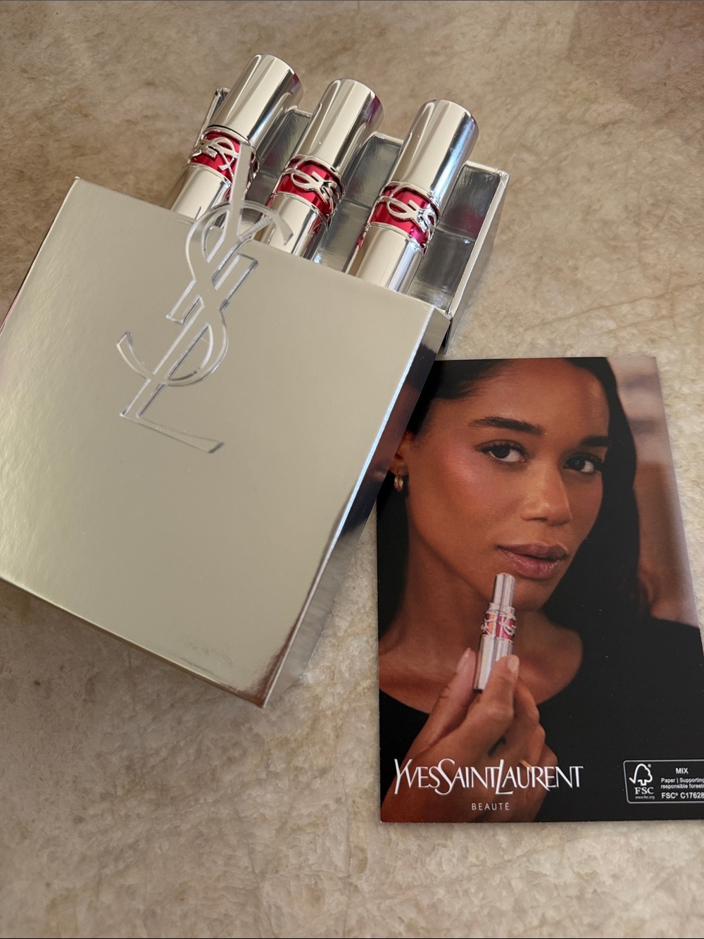 New Yves Saint Laurent YSL Loveshine Lip Oil Stick PR box